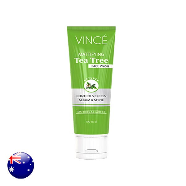 Vince Mattifying Tea Tree Face Wash 100Ml