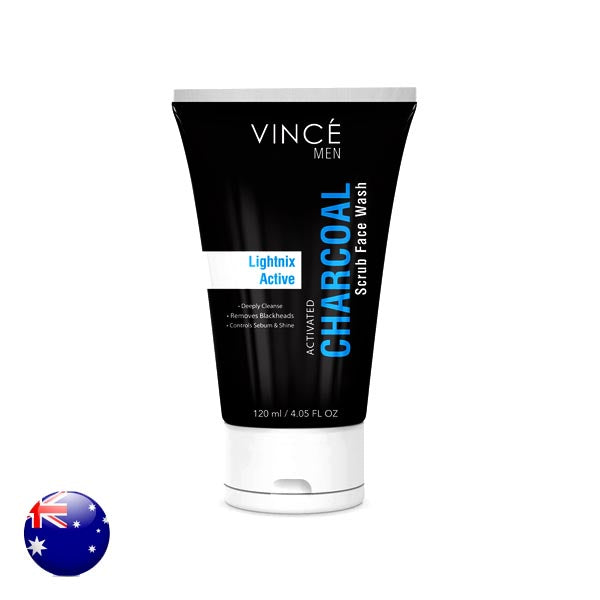 Vince Men Charcoal Scrub Wash