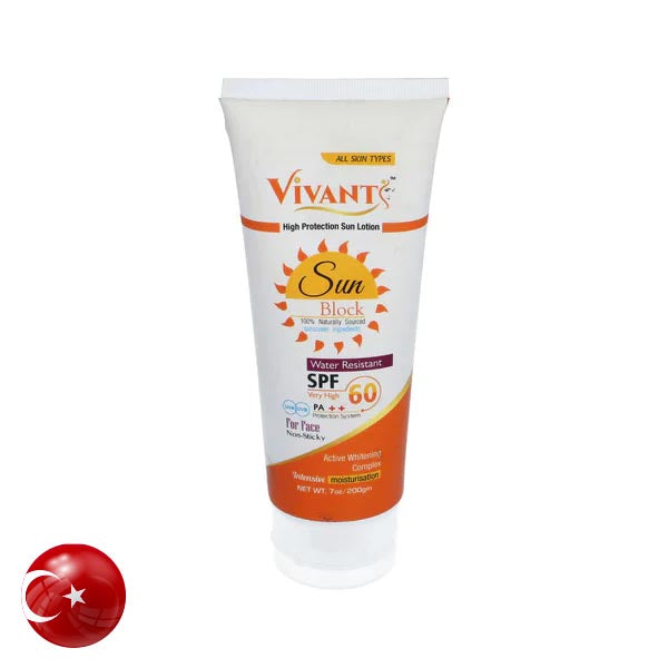 Vivant Sun Block SPF 60 200GM