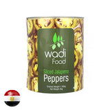 Wadi Food Sliced Jalapeno Peppers 3kg