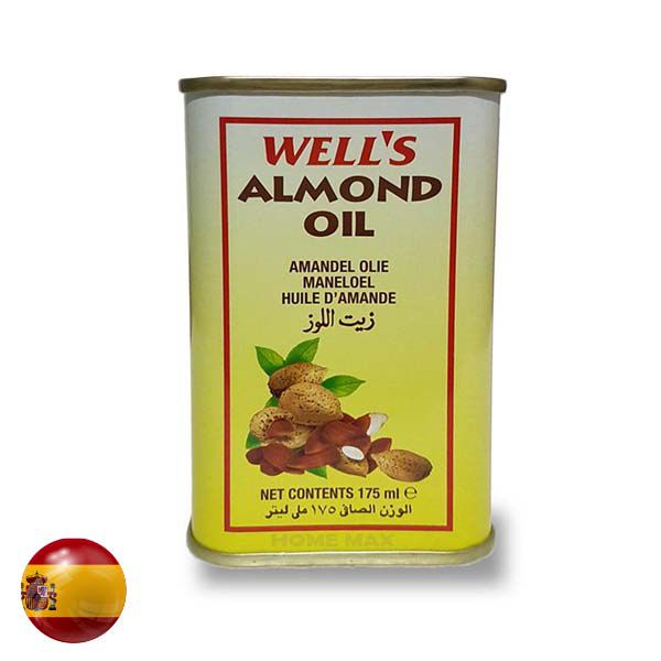 Wells Almond Oil Tin 175 ML