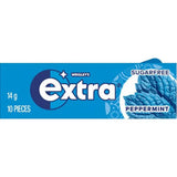 Wrigleys Extra Peppermint Gum 10 Pcs