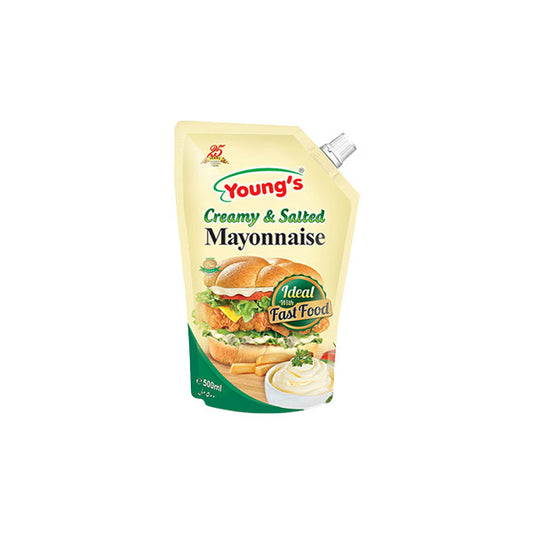 Youngs Creamy & Salted Mayonnaise 500Ml