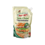 Youngs Mayonnaise Creamy&Salted 1Ltr