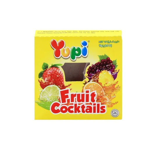 Yupi Gummy Fruite Cocktails Jelly 6Pcs
