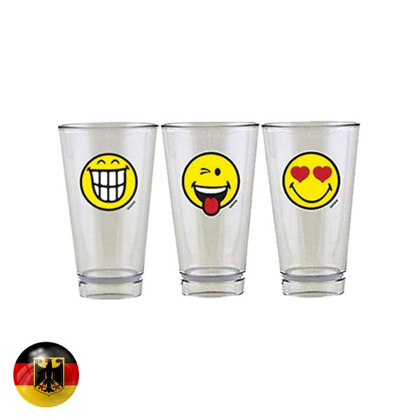 ZAK Smiley Glass Tumbler 30 Cl In Window Box 6727-R950