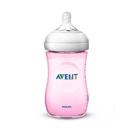 Avent Natural II PP 260 ml  Bottle pk 1 (Pink)