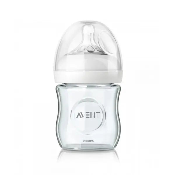 Avent Philips Natural 1Glass Feeding Bottles 120Ml 4oz