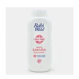 Babi Mild Ultra Mild White Sakura Baby Powder 350gm