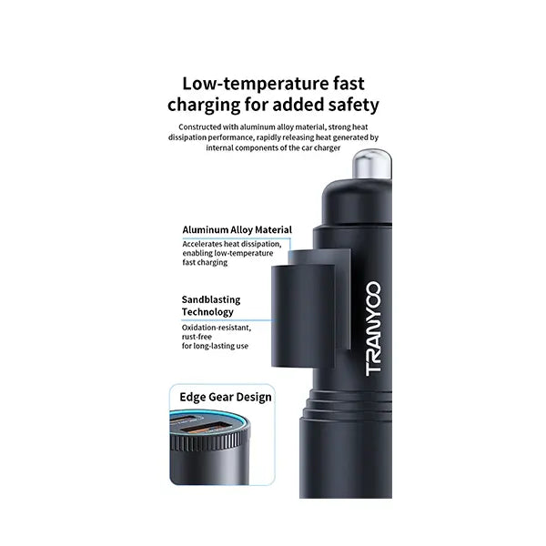 BR Tranyoo T C22 48W Car Charger