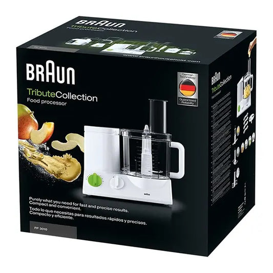 Braun Tribute Collection Food Processor-Fp 3010