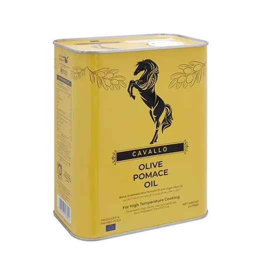 Cavallo Pomace Olive Oil 2ltr Tin