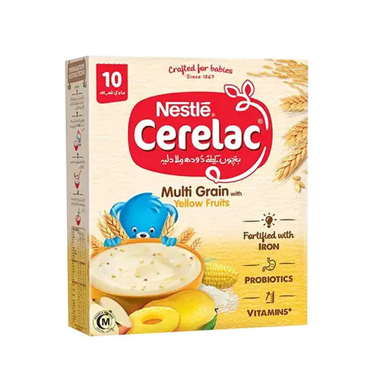 Cerelac multi grain Yellow Fruits 175G