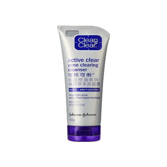 Clean & Clear Active Clear Acne Cleanser 100Ml