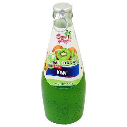 Coco Royal Basil Seed Kiwi Flavoured Drink 290ml