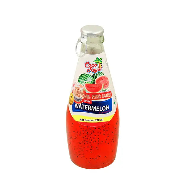 Coco Royal Basil Seed Watermelon Flavoured Drink 290ml