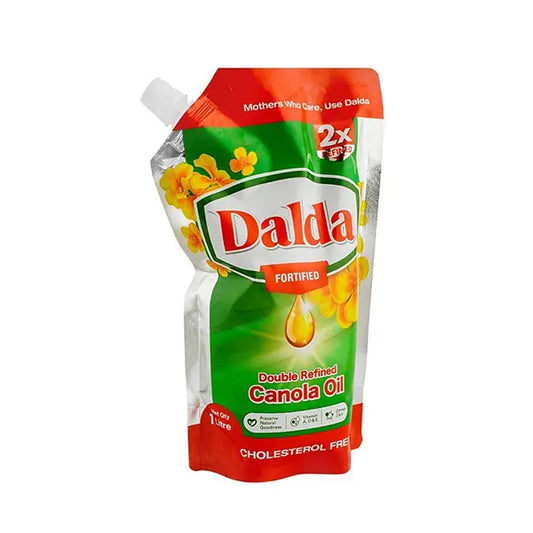 Dalda Double Fortified Canola 1ltr Pouch