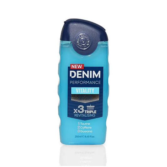 Denim Vitality Body and Face wash 250ml