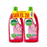 Dettol Floral Multi Purpose Cleaning 1ltr Pack Of 2