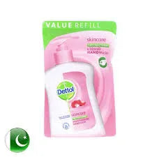 Dettol Hand Soap Value Pack Pouch Skin Care (Pink)150Ml