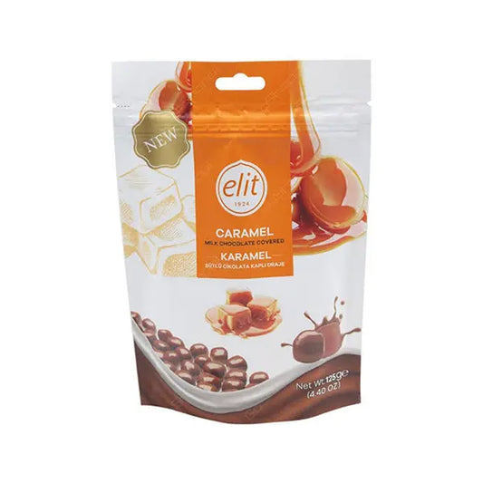 Elit Caramel Cubes 125g