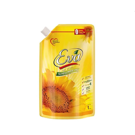 Eva Sunflower Oil 1Kg Standup Pouch