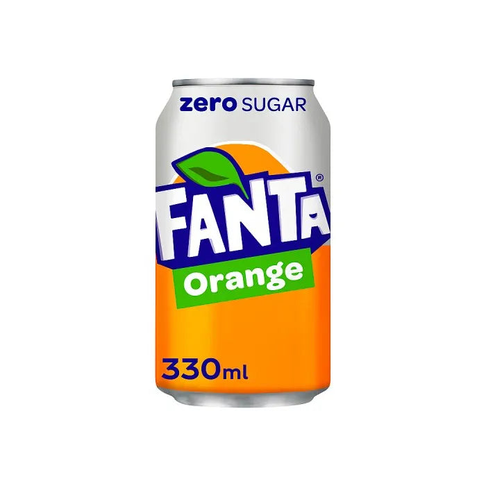 Fanta Zero Sugar Can 330Ml