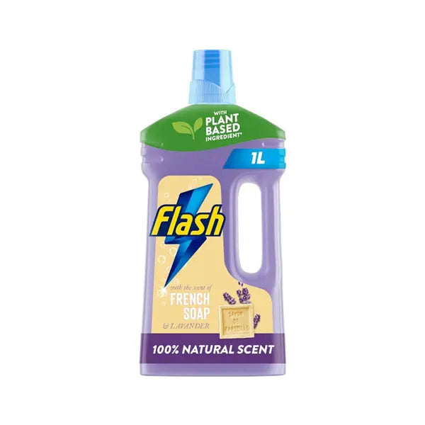 Flash All Purpose Cleaner French Soap & Lavender Scent 1Ltr