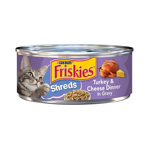 Friskies Cat Food Dinner Cheese 156g