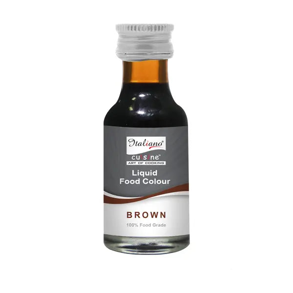 Italiano Liquid Food Color Brown 25ml