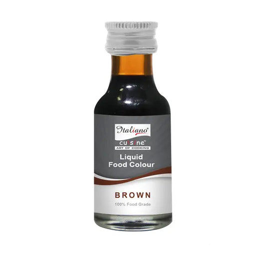 Italiano Liquid Food Color Brown 25ml