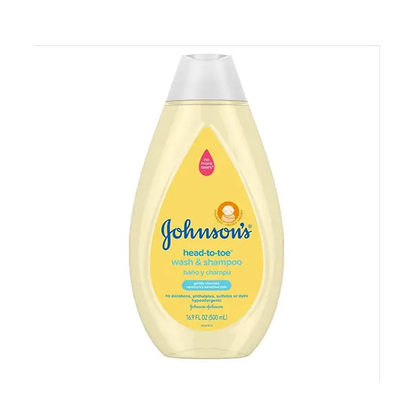 Jhonsons Head-To-Toe Wash & Shampoo 400ml