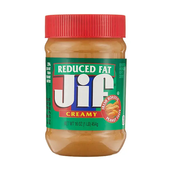 Jif Reduced Fat Creamy Roasted Peanut 454Gm