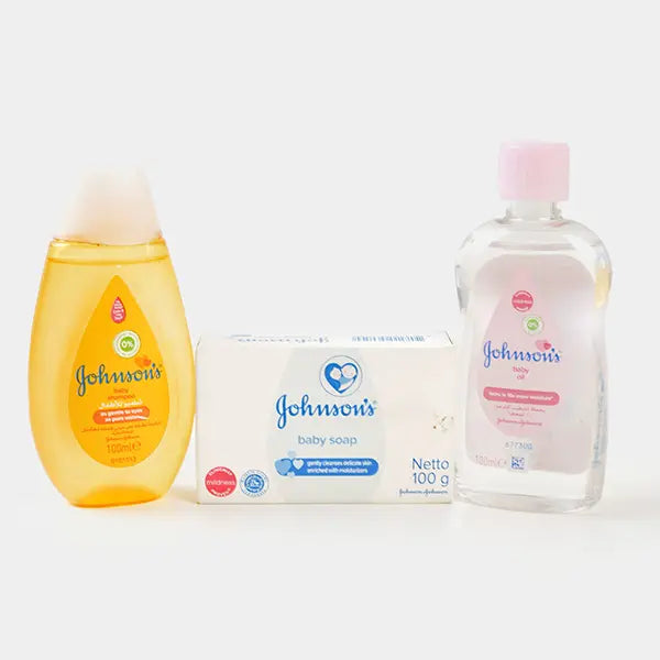 Johnson's Baby Essential Kit 3Pcs