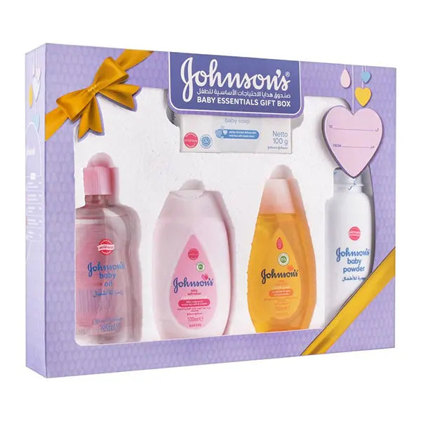 Johnson’s Baby Essentials Gift Box Care Set – Greenvalley Rwp