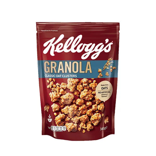 Kelloggs Granola Classic Oat Cluster 340g