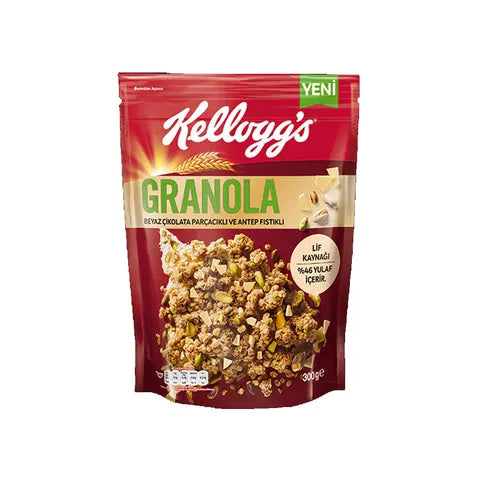 Kelloggs Granola White Pitch & Peanut 300g