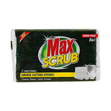 Max Scrub Nail Saver Sponge 2in1