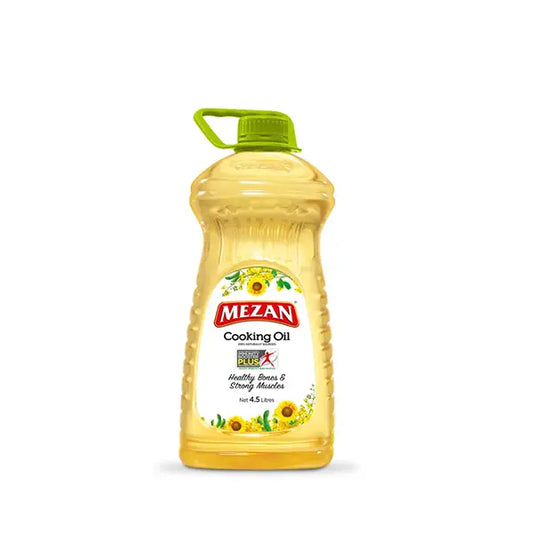 Mezan Cooking Oil 4.5 Ltr Bottle