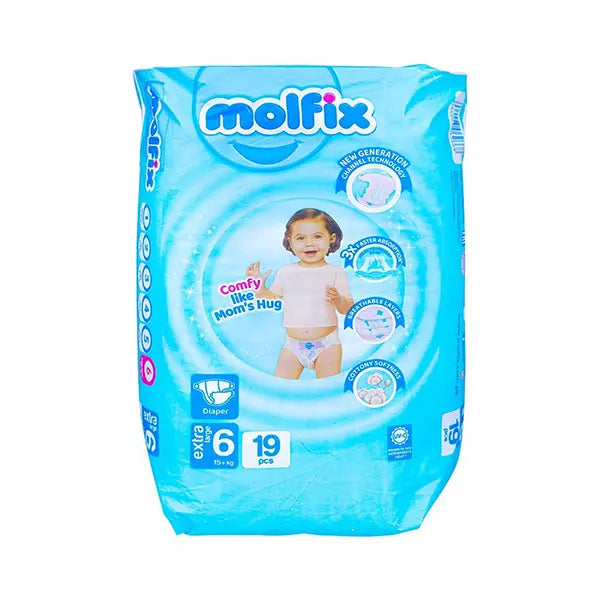 Molfix Diaper #6 XL 19pcs