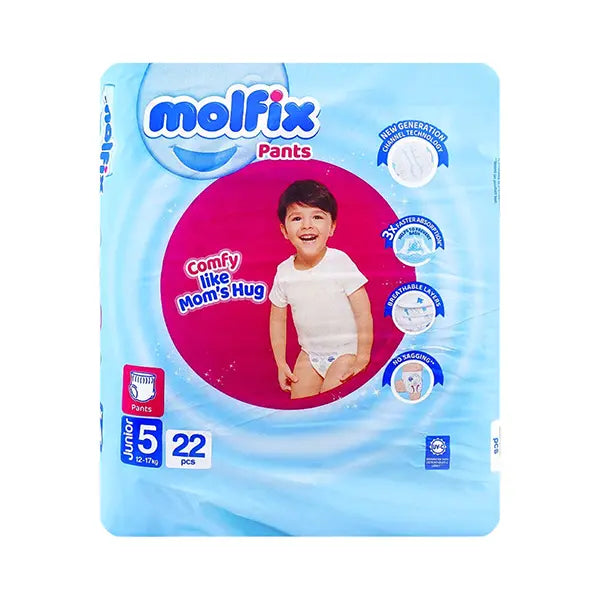 Molfix Diapers Junior 5 (12-17) 22pcs