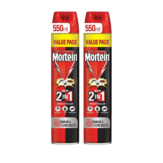 Mortein KIlls Crawling & Flying  Insect Killer 550ml