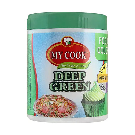 My Cook Deep Green Food Color 25gm