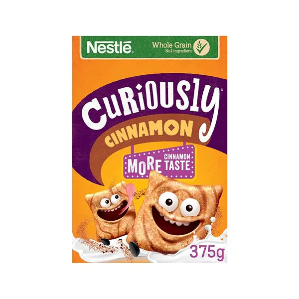 Nestle Cereal Curiously Cinnamon 375g