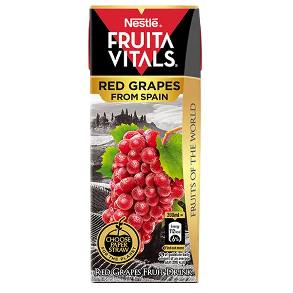 Nestle Fruita Vitals Red Grapes 200ml