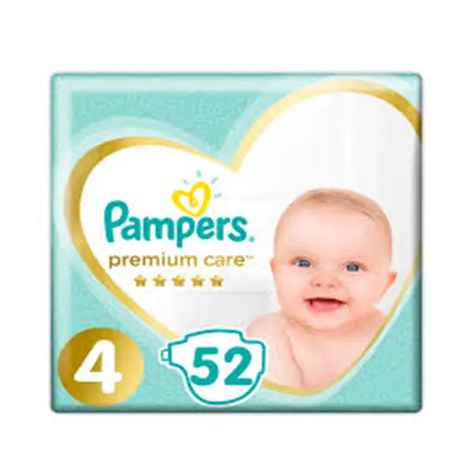 Pamper Premium Care No 4, 52Pcs