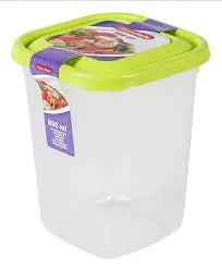 Plastic Forte Square Hermetic Food Container 800 ml