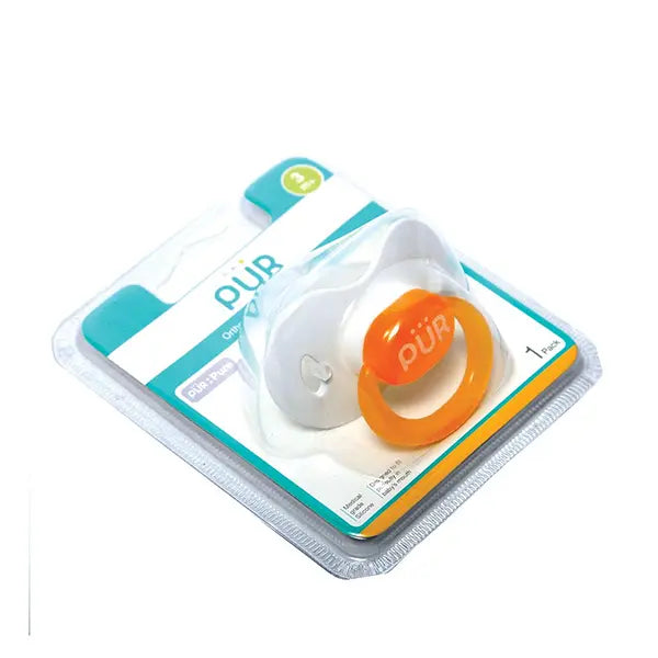 PUR Orthodontic Silicone Soother M+3 14017