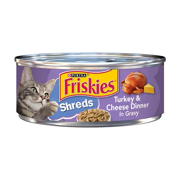 Purina Friskies Cat Food Turkey Cheese 156g