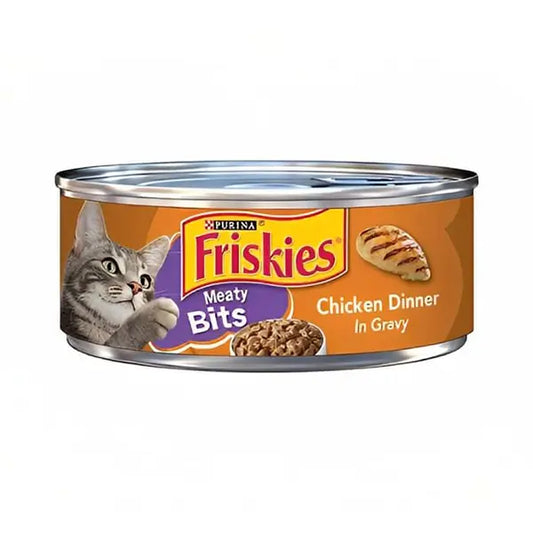 Purina Friskies Cat Food With Chicken In Gravy 156g